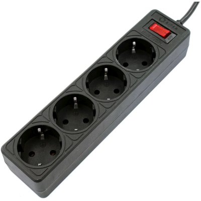 сетевой фильтр 5bites SP4B-518 черный