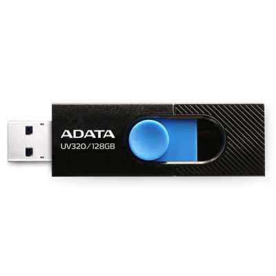 флешка A-Data 128GB UV320 Black-Blue Черный, голубой