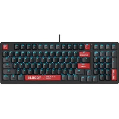 клавиатура A4Tech Bloody AT98 Black/Red Черный-красный