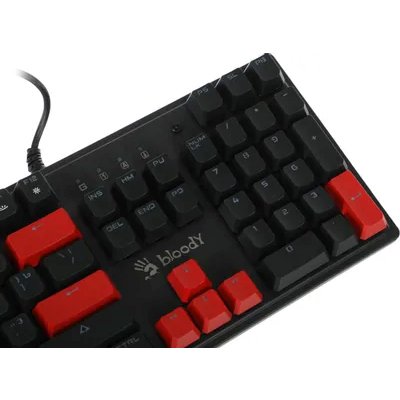 клавиатура A4Tech Bloody S510N Fire Black Черный-красный