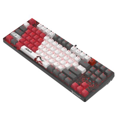 клавиатура A4Tech Bloody S87 Naraka Черный-красный