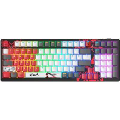 клавиатура A4Tech Bloody WS98 Naraka Белый, серый, красный
