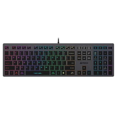 клавиатура A4Tech Fstyler FX60H Grey Neon Черный-серый