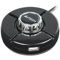 разветвитель USB A4Tech HUB-66 черный