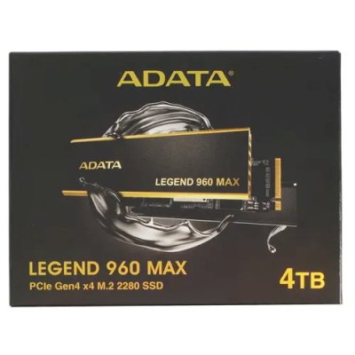 SSD диск ADATA Legend 960 Max 4Tb ALEG-960M-4TCS Черный