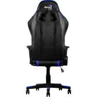 игровое кресло AeroCool AC220-BB белый - синий