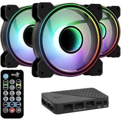 кулер AeroCool Mirage 12 ARGB Pro Black