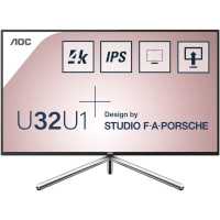 монитор AOC U32U1 Черно-Серебристый