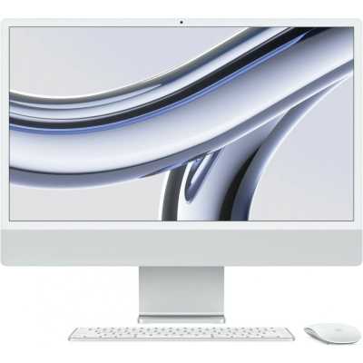 моноблок Apple iMac 2023 MQRJ3LL/A Серебристый