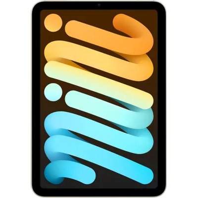 планшет Apple iPad mini 2021 64Gb Wi-Fi Starlight MK7P3LL/A Сияющая звезда