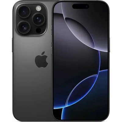 смартфон Apple iPhone 16 Pro 128GB Black Titanium MYLN3ZA/A черный