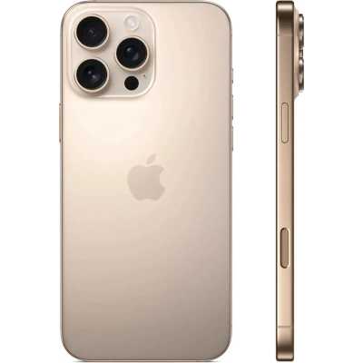 смартфон Apple iPhone 16 Pro Max 256GB Desert Titanium MYWX3ZP/A бежевый