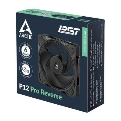 кулер Arctic P12 Pro Reverse Black ACFAN00331A Черный