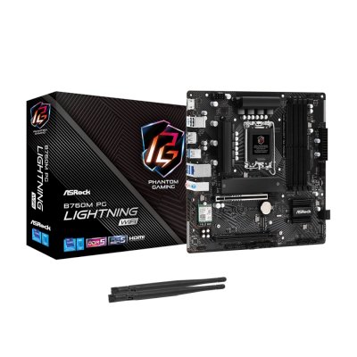 материнская плата ASRock B760M PG Lightning WiFi Черный