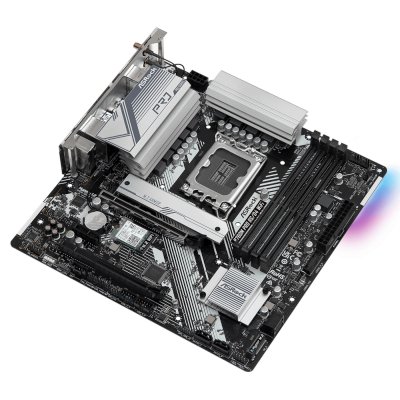 материнская плата ASRock B760M Pro RS/D4 WiFi Черный