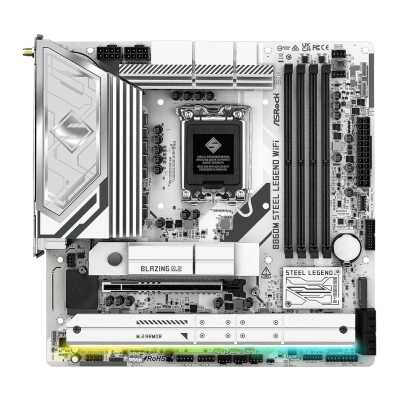 материнская плата ASRock B860M Steel Legend WiFi Белый