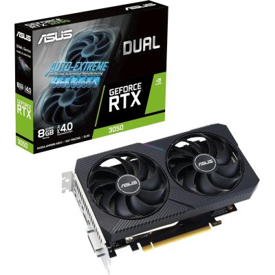 видеокарта ASUS nVidia GeForce RTX 3050 8Gb DUAL-RTX3050-8G-V2