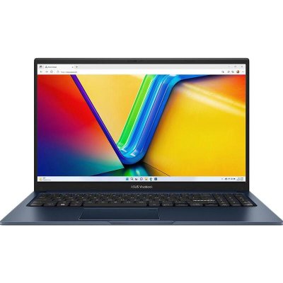 ноутбук ASUS VivoBook 15 X1504VA-BQ346 90NB10J1-M00EV0 Синий