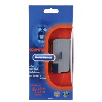 разветвитель USB Bandridge BCP4004 серый