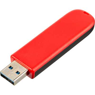 флешка BigTech 128GB UFD034 Черный, красный