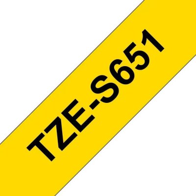 картридж Brother TZE-S651 желтый