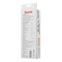 сетевой фильтр Buro 500SH-3-SW-B черный