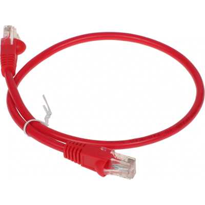 патч-корд Buro UTP-5E-0.5M-R Красный