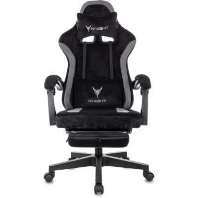 игровое кресло Бюрократ KNIGHT NITRO/F B черный