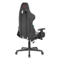 игровое кресло Бюрократ VIKING ZOMBIE A4 WH черно-белый