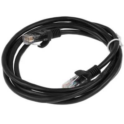патч-корд Cablexpert PP12-1.5M/BK Черный
