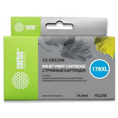 картридж Cactus CS-CB325N-CS-CB325 желтый