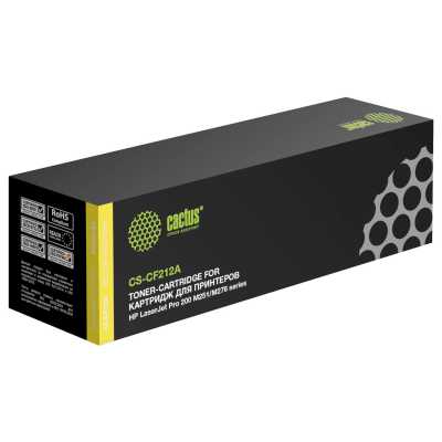 картридж Cactus CS-CF212A желтый