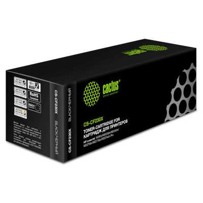картридж Cactus CS-CF230X черный