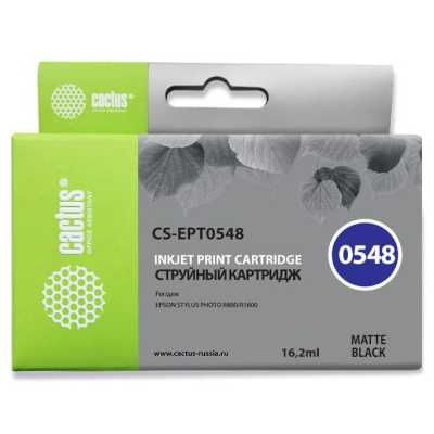 картридж Cactus CS-EPT0548 черный
