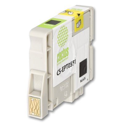 картридж Cactus CS-EPT0551 черный