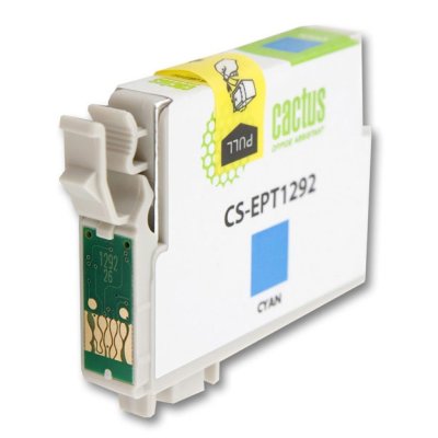 картридж Cactus CS-EPT1292 голубой