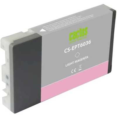 картридж Cactus CS-EPT6036 светло-пурпурный пигментный