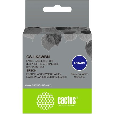 картридж Cactus CS-LK3WBN черный