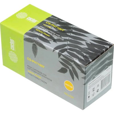 картридж Cactus CS-PH7100Y желтый