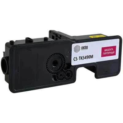 картридж Cactus CS-TK5490M пурпурный
