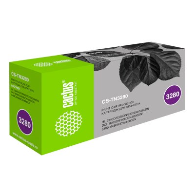 картридж Cactus CS-TN3280 черный