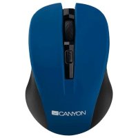 мышь Canyon CNE-CMSW1BL Синий-черный