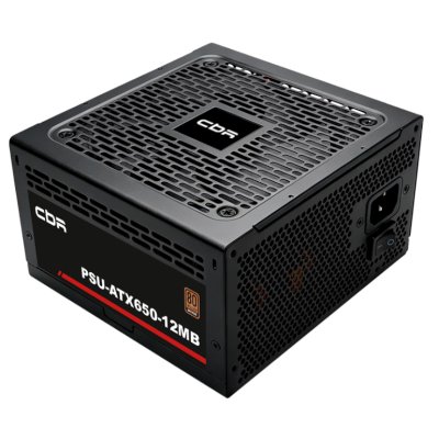 блок питания CBR 650W PSU-ATX650-12MB Черный