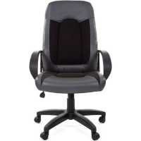 офисное кресло Chairman 429 Black-Grey черный