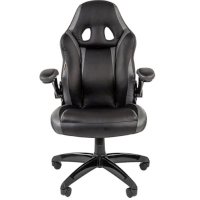 игровое кресло Chairman Game 15 Black-Grey 7022780 черный-серый