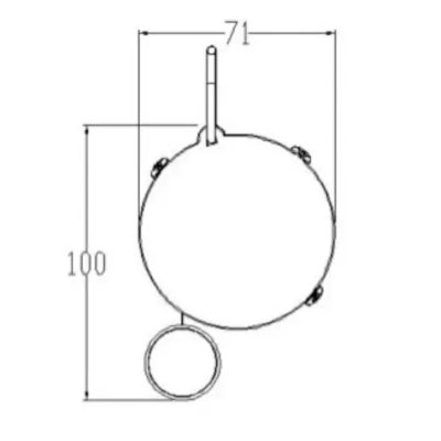 экран для проектора Classic Solution Lyra E 203x114/9 MW-S0/W