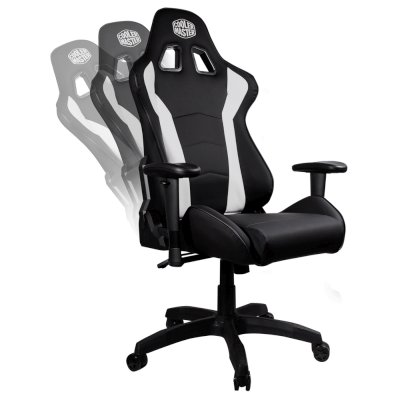 игровое кресло Cooler Master Caliber R1S Black-White CMI-GCR1-2019W черно-белый