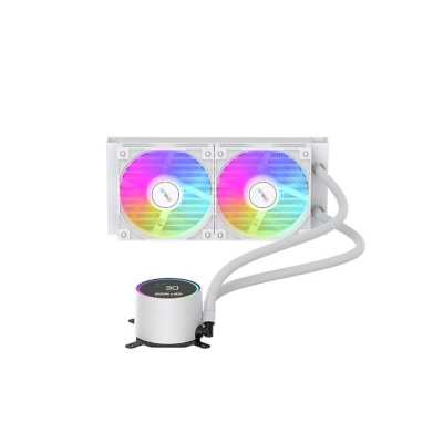 кулер Coolleo ICE Fairy DIG 240 Lite White Черный