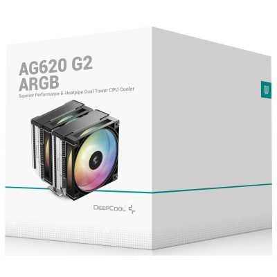 кулер Deepcool AG620 G2 ARGB Black Черный