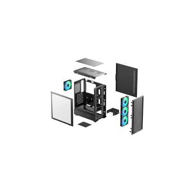 корпус Deepcool CC550 4F Black
